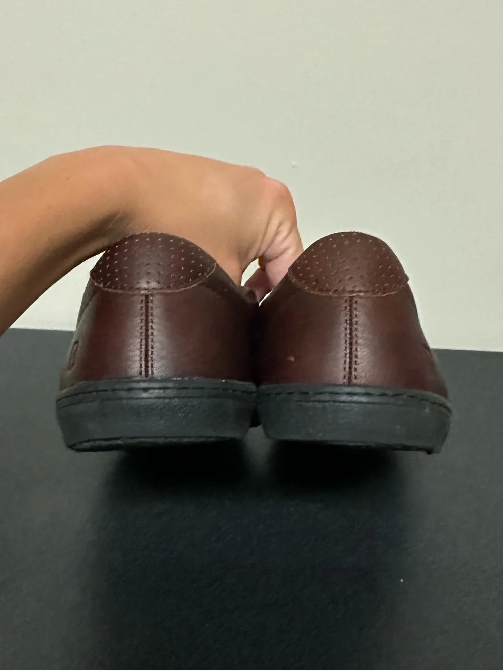 Birchbury Bramford Brown Leather Men's  Sneakers Size 12 Minimalist Shoes